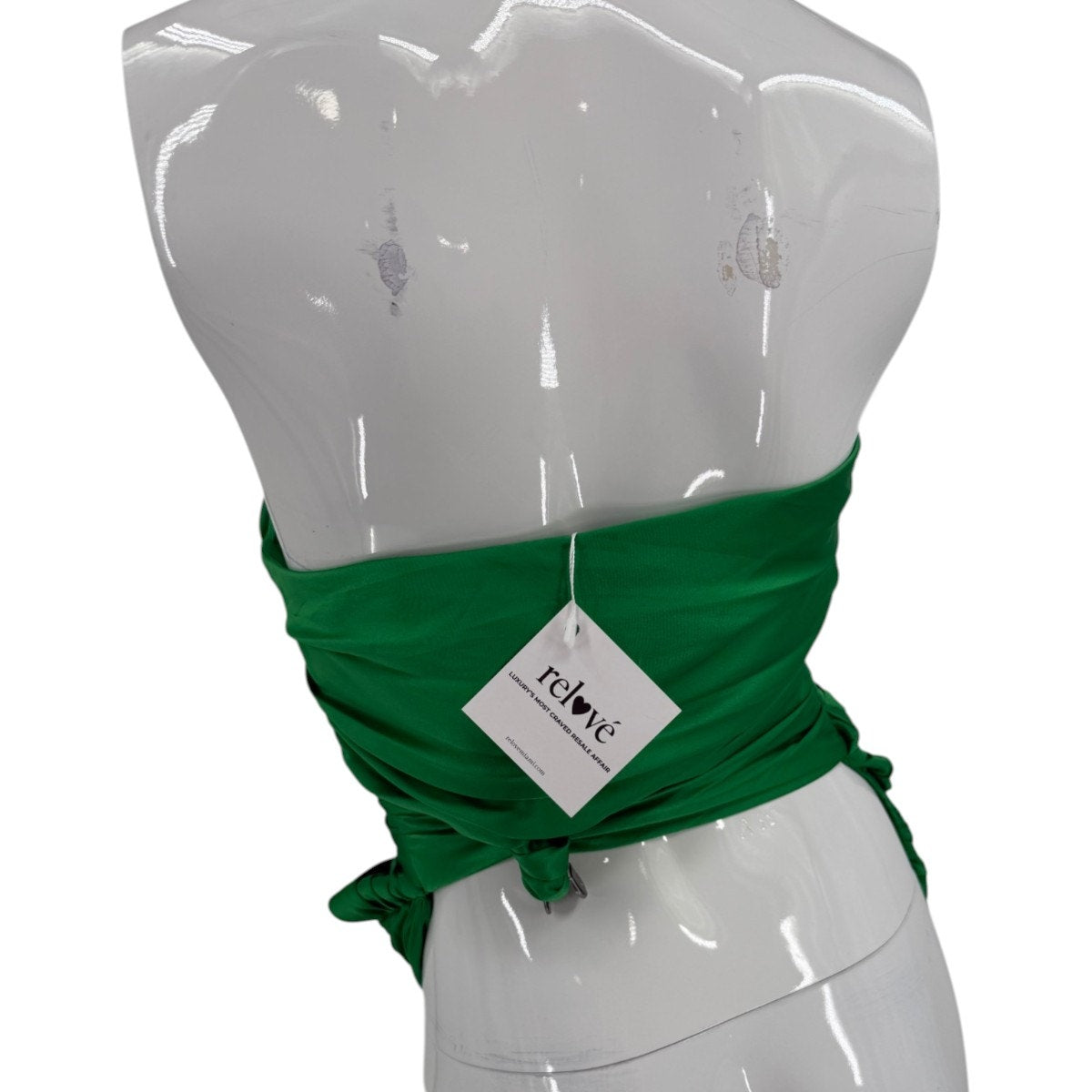 Stolen Studios Satin Satin Strapless 3 Carats Bustier Top