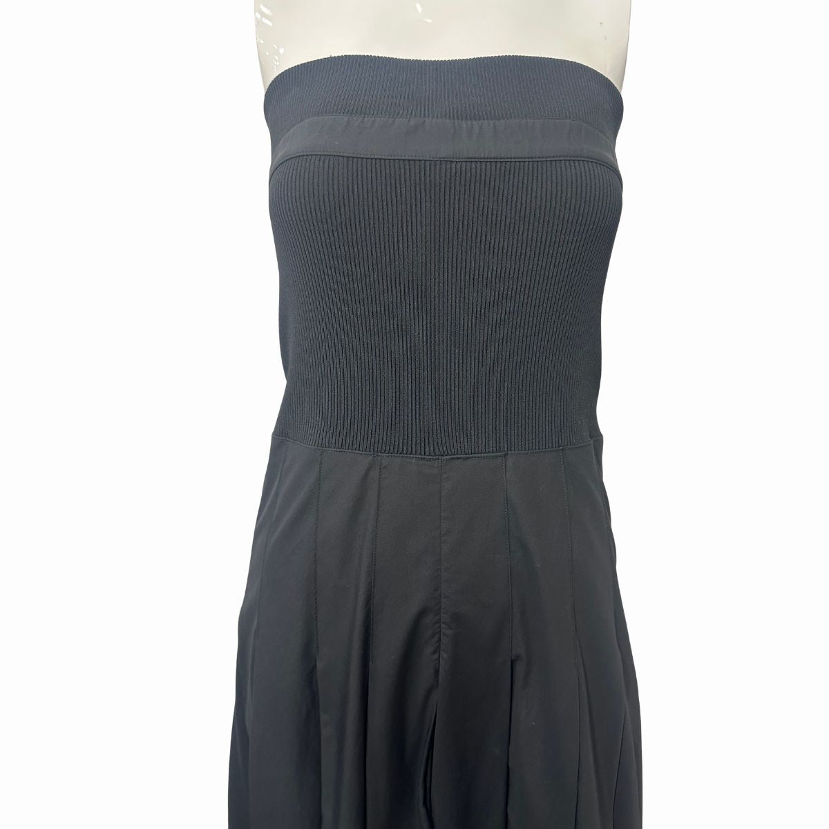 Proenza Schouler White Label Warren Pleated A-line Tube Midi Dress