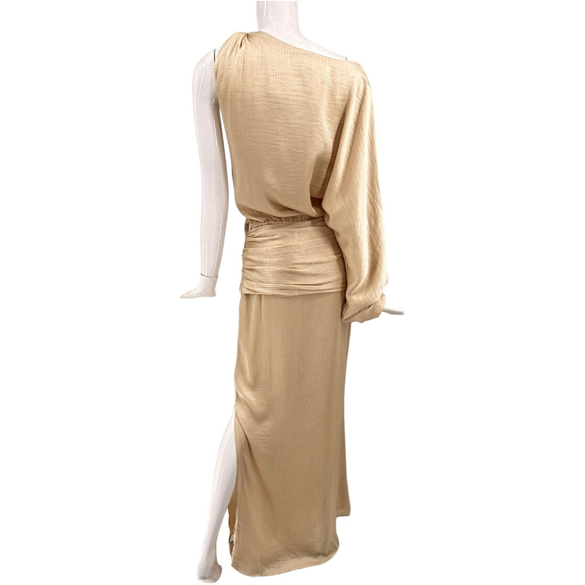 Baobab Cosmic Round Neck One Sleeve Maxi Dress