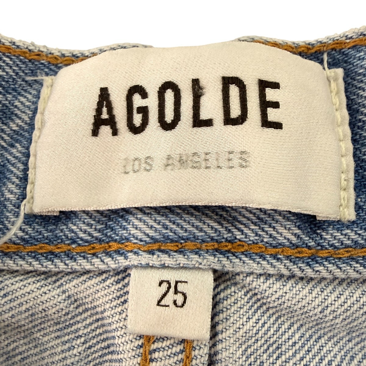 Agolde Cotton Denim Parker Vintage Cutoff Shorts