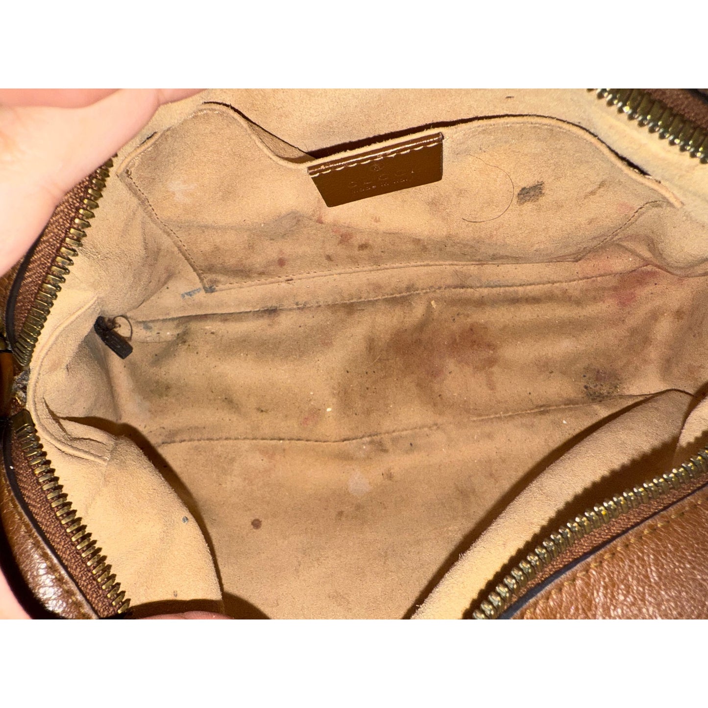 Gucci Calfskin Matelassé GG Marmont Logo Accent Small Shoulder Bag
