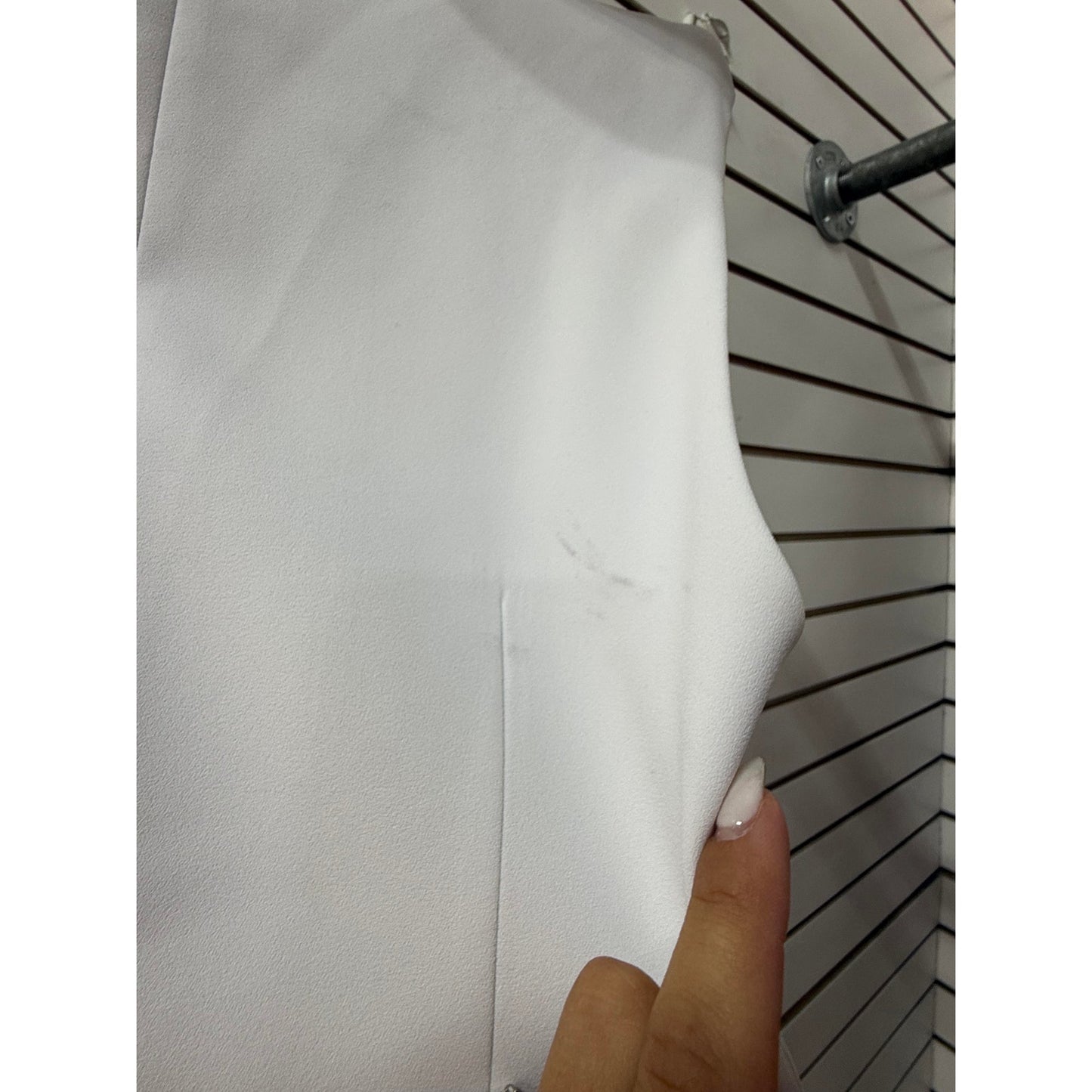 Alice + Olivia Valentina Sleeveless Tuxedo Blazer Mini Dress