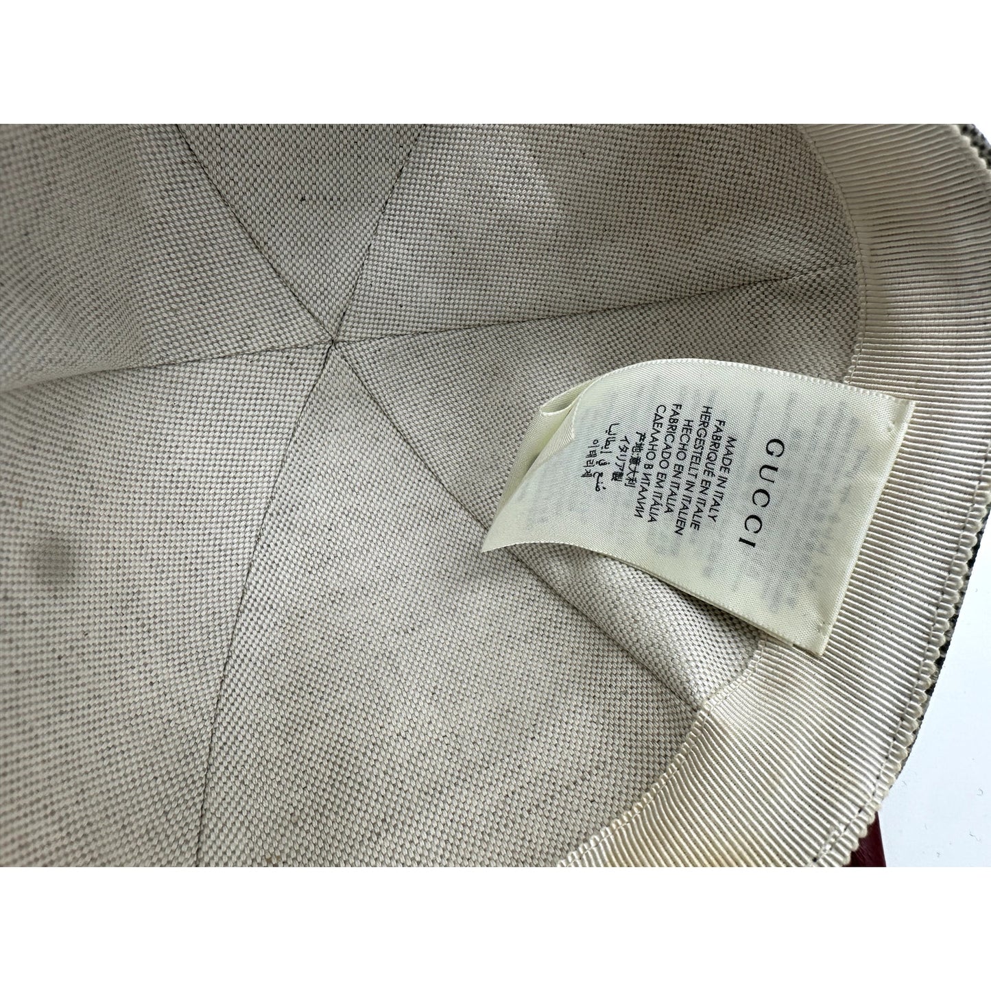 Gucci GG Coated Canvas Floral Print Baseball Hat