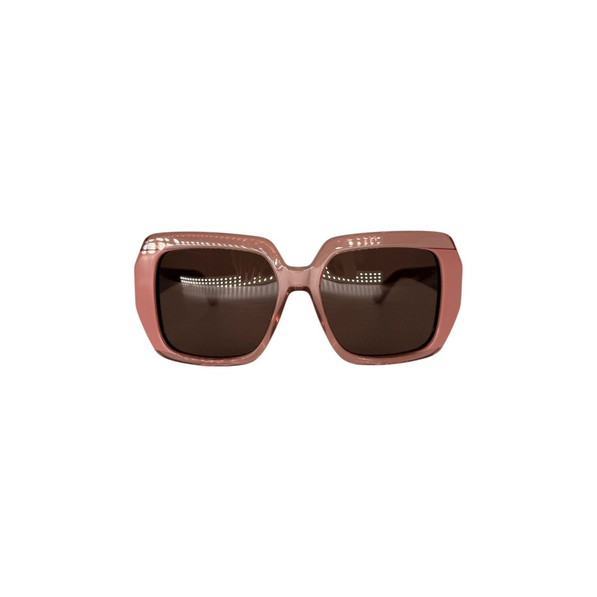 Salvatore Ferragamo SF2081S 668 Rose Pink Square Sunglasses Women's 56-17-145