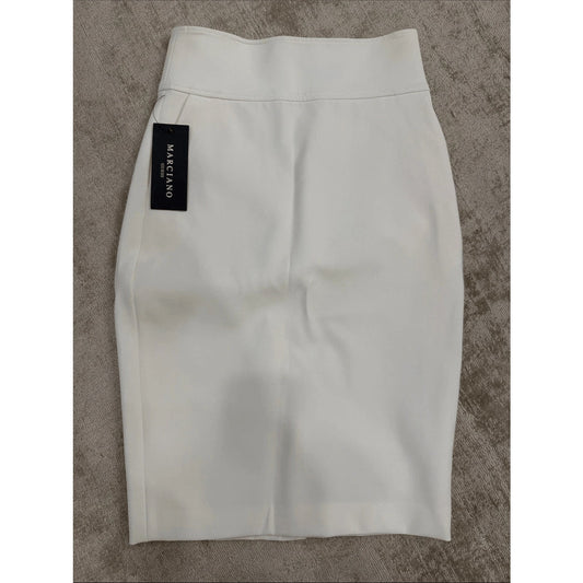 Marciano Cream High-Rise Pencil Skirt Size 0