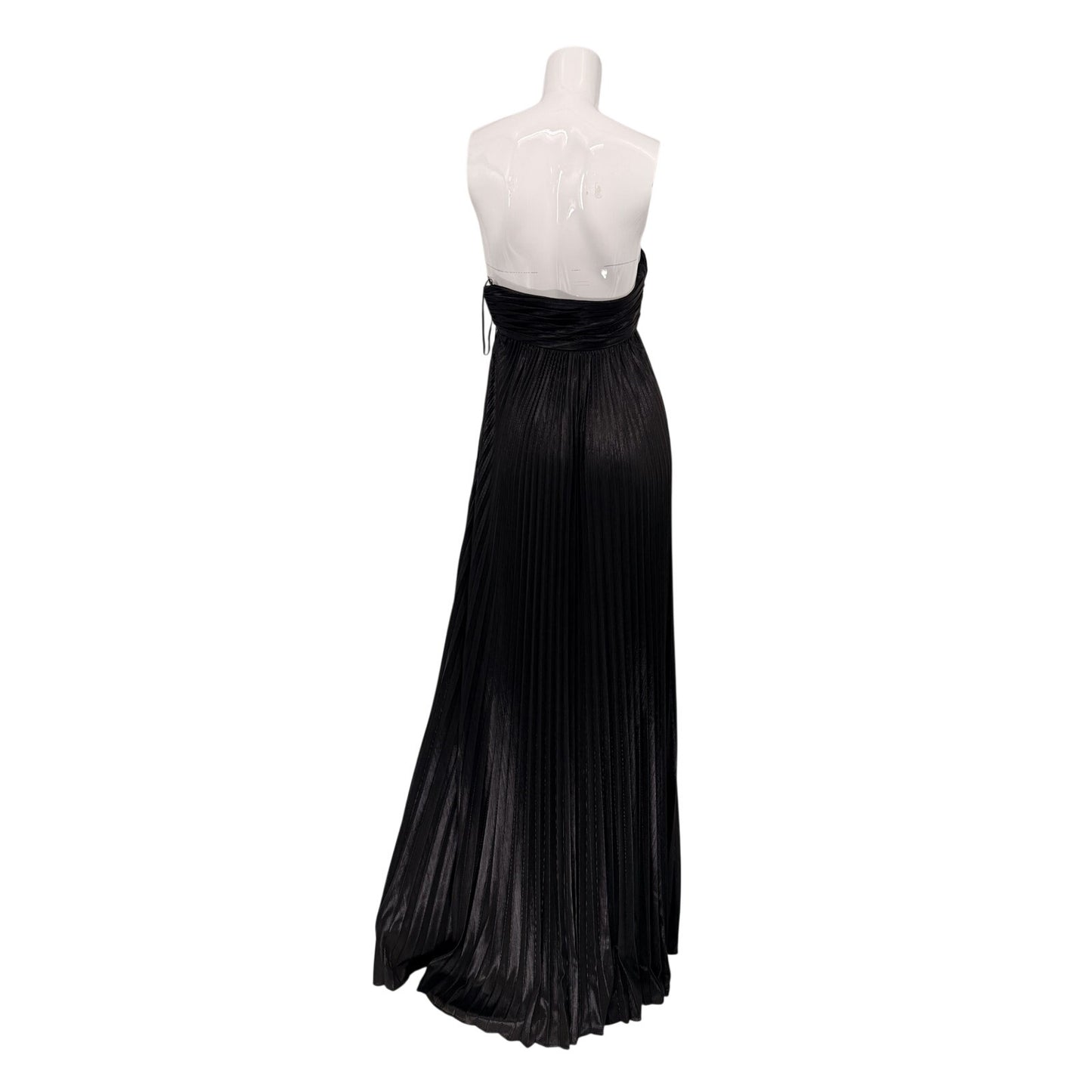 Retrofete Zoa Strapless Pleated Maxi Dress