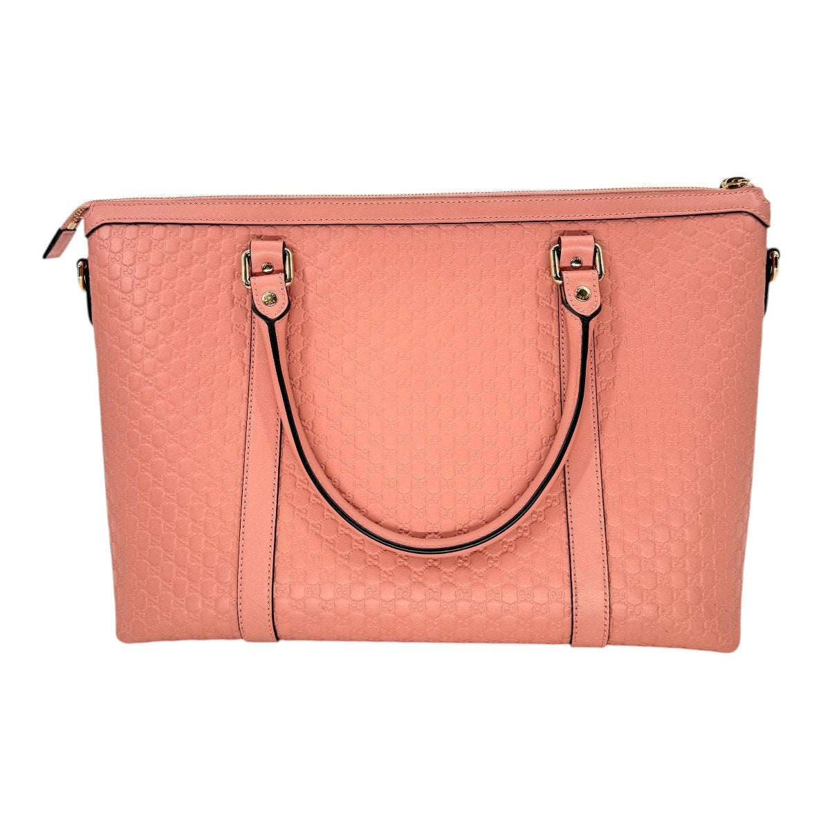 Gucci Leather Microguccissima Tote Bag