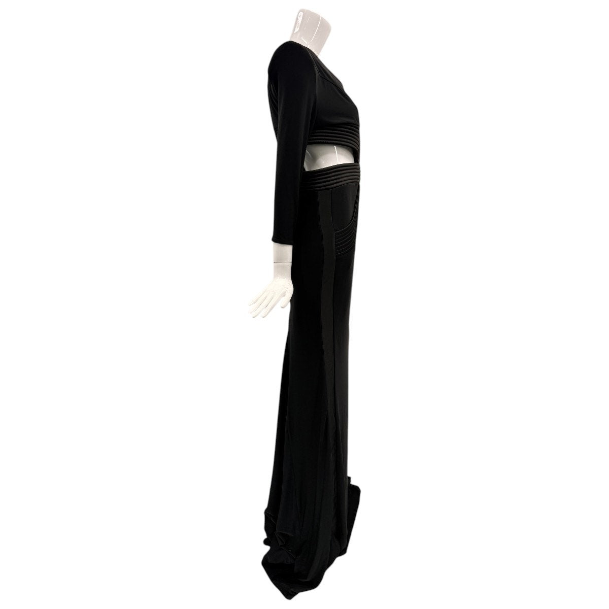 Zhivago Circus Delirium One-Shoulder Maxi Gown