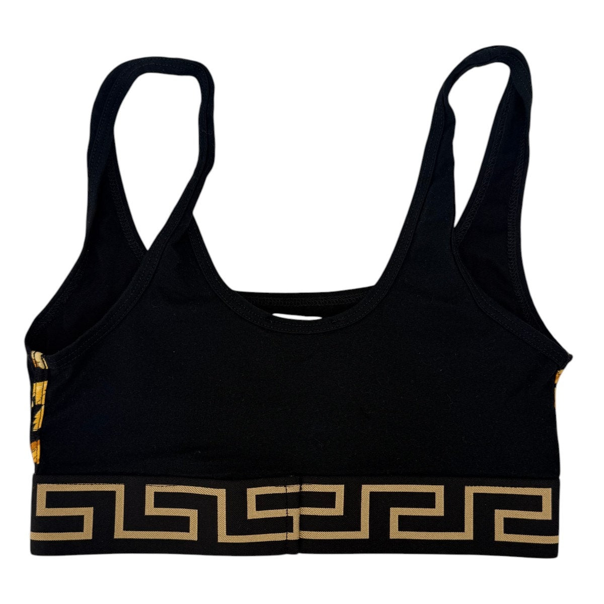 Versace Greca Border Sports Bra