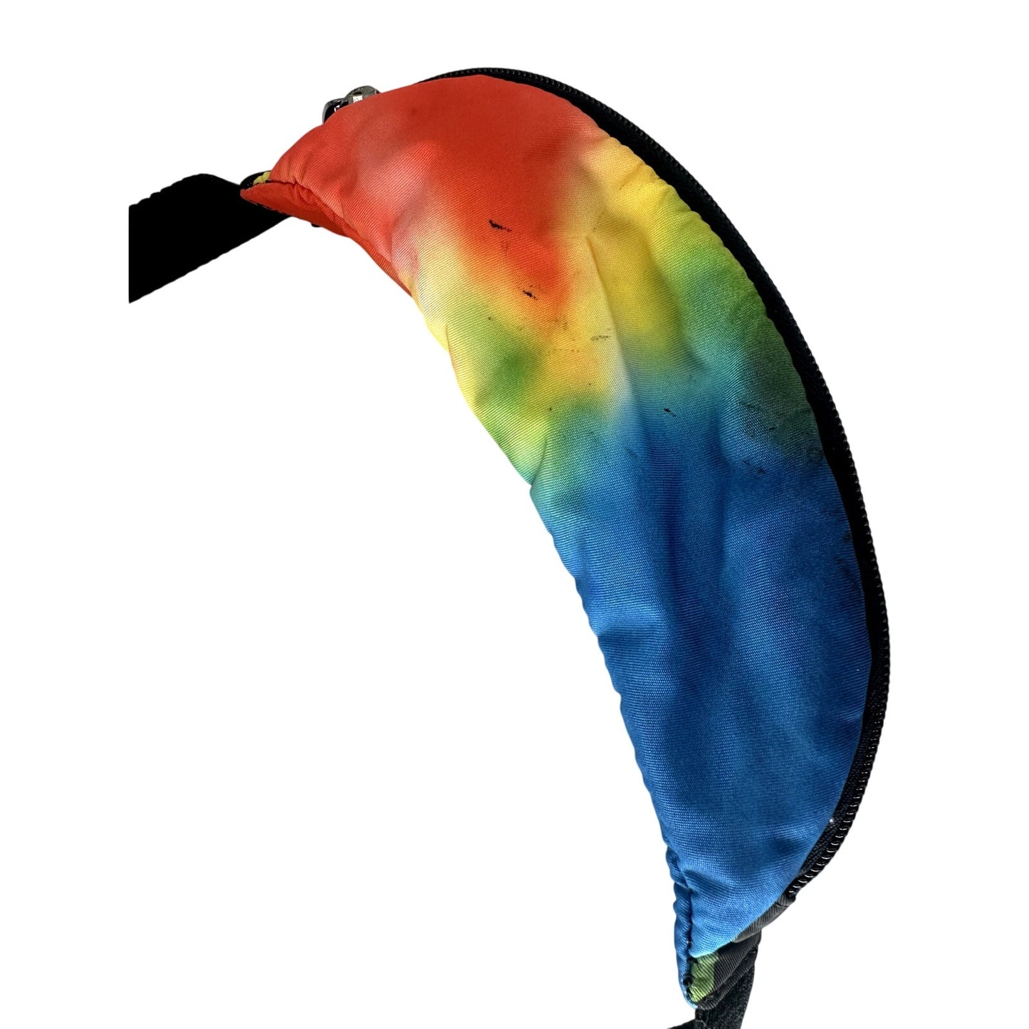 Dolce & Gabbana Nylon Tie Dye DG Logo Belt Bag