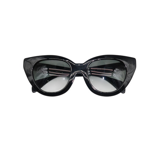 Oscar De La Renta x Morgenthal Holly Cat Eye Sunglasses Black