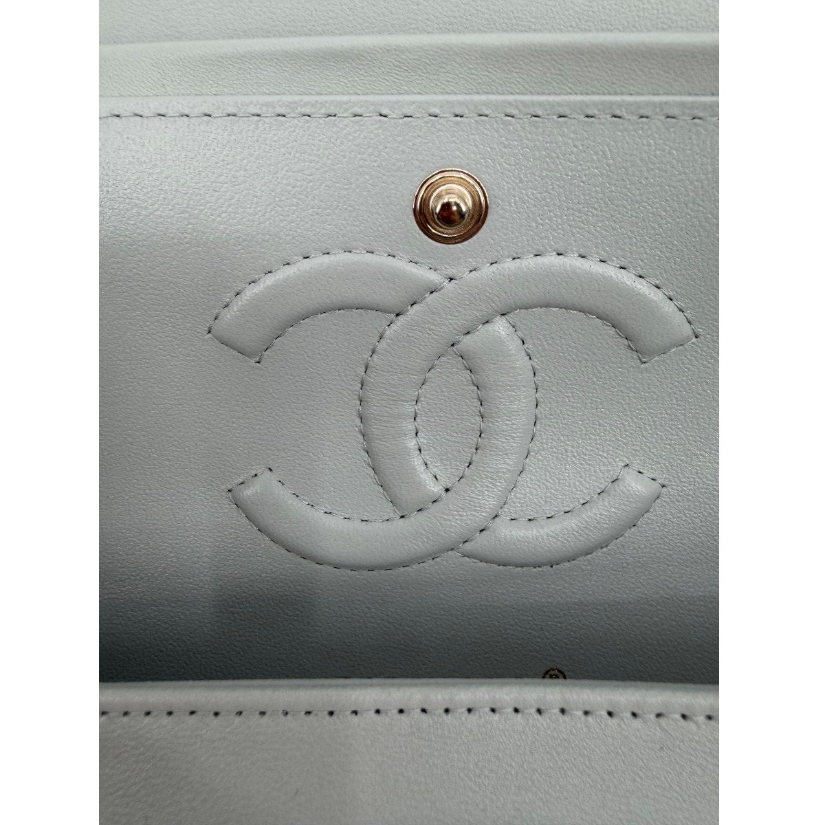 Chanel Lambskin Quilted Classic Double Flap Shoulder Bag