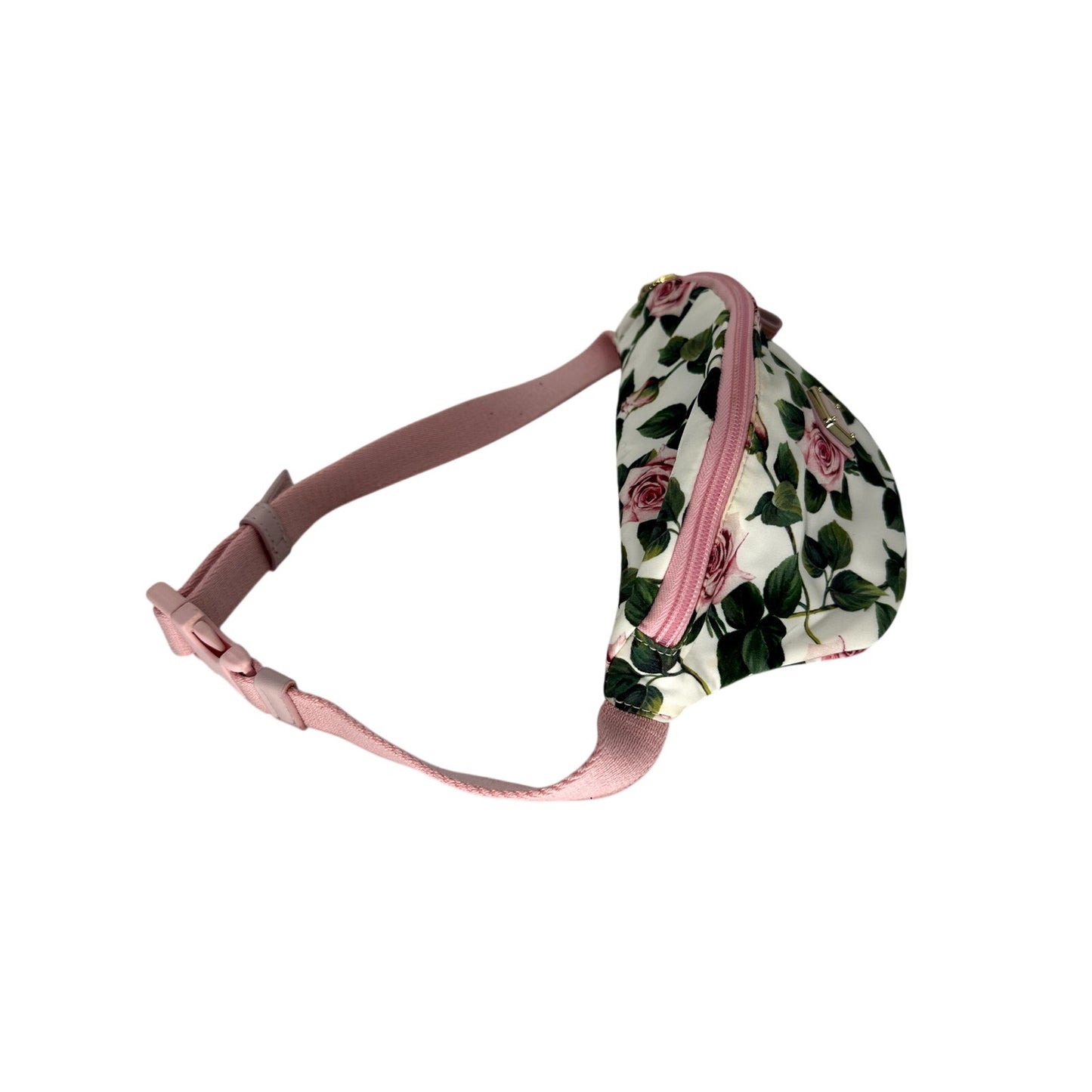 Dolce & Gabbana Nylon Floral Print Belt Bag