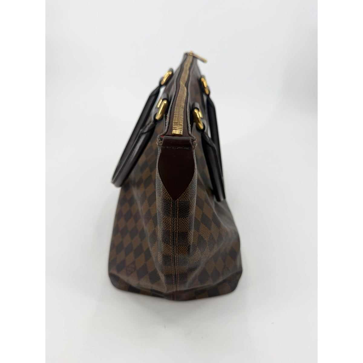 Louis Vuitton Damier Ebene Saleya Tote Brown
