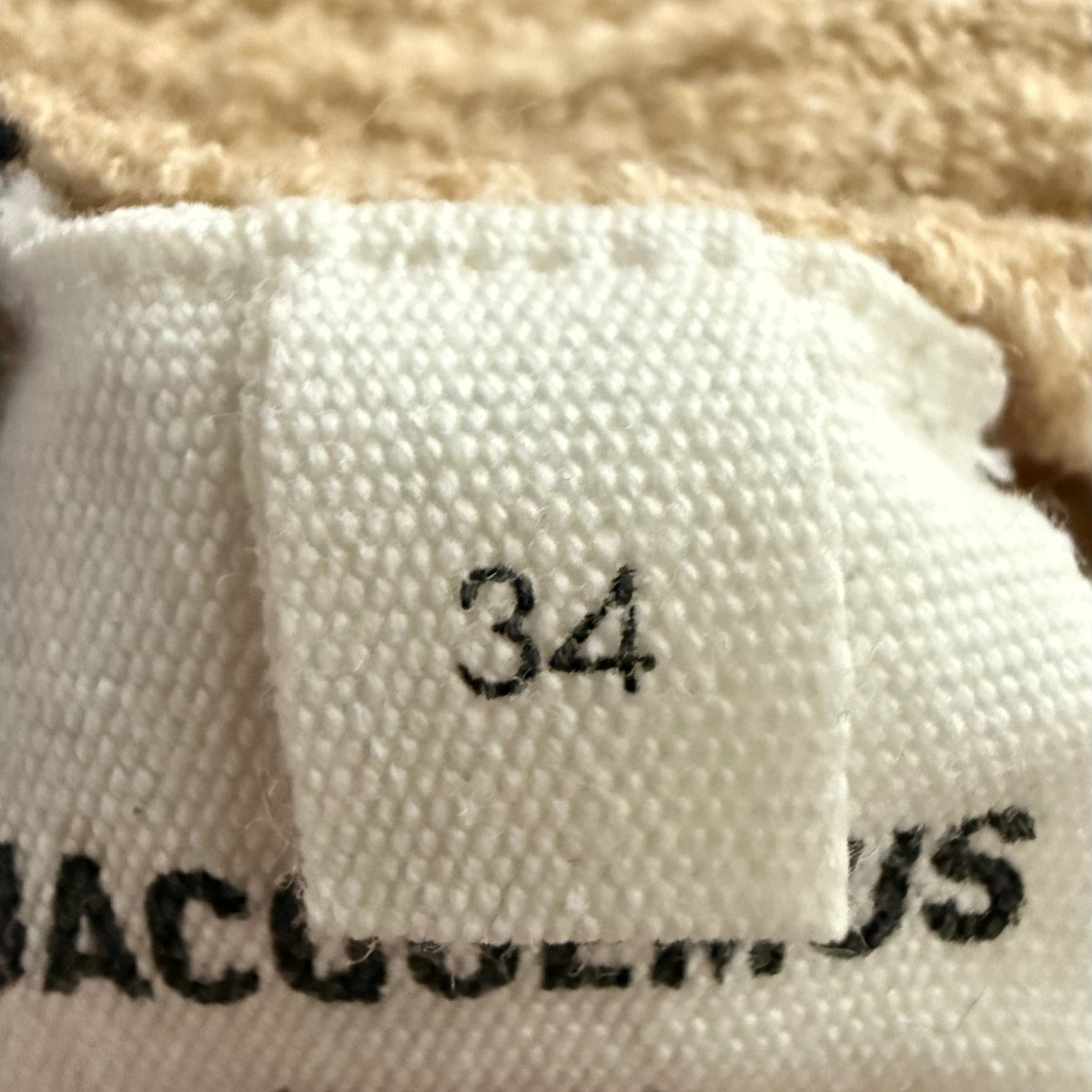 Jacquemus Cotton Blend Ribbed Open Front Cardigan
