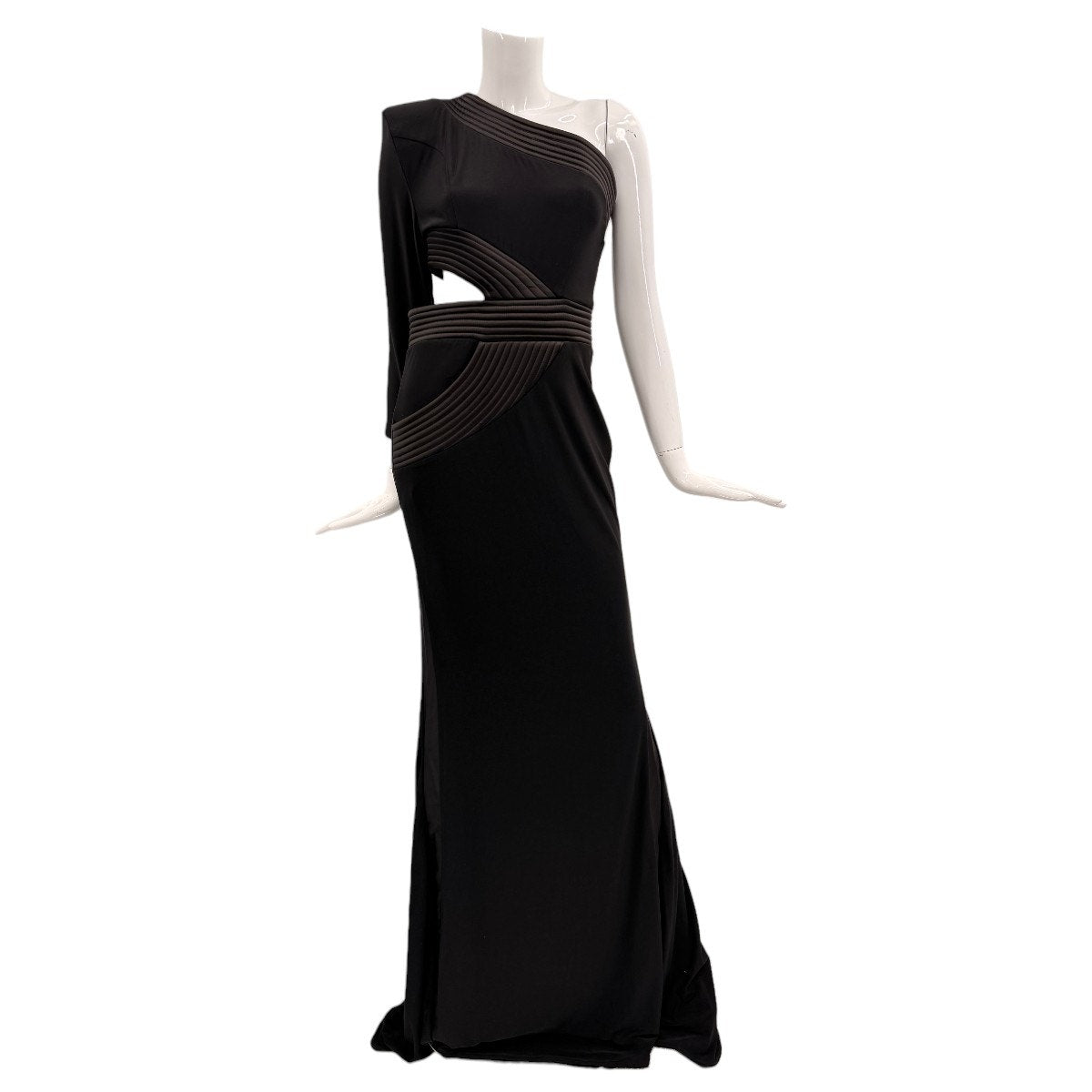 Zhivago Circus Delirium One-Shoulder Maxi Gown