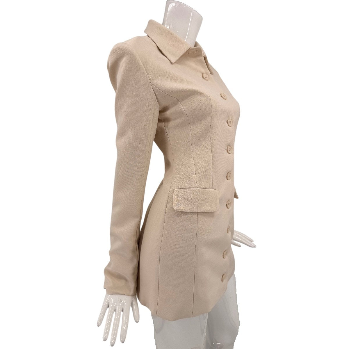 Lioness Cheri Collared Long Sleeve Blazer Mini Dress