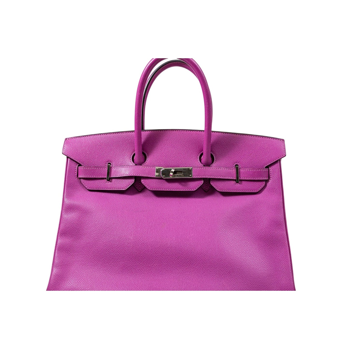 HERMES BIRKIN Epsom Leather PHW Cyclamen Size 35