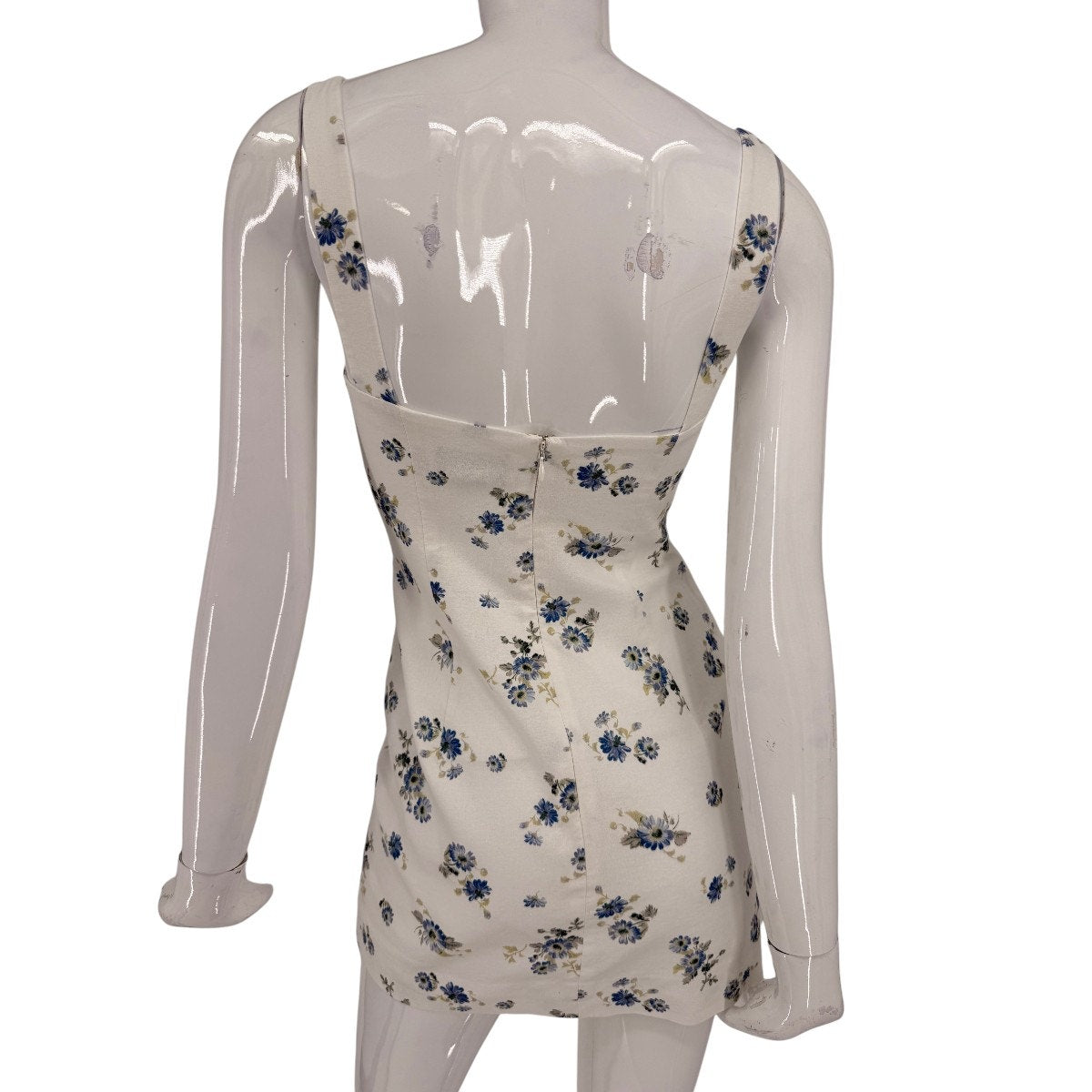 Bardot Cotton Blend Floral Cello Floral Print Mini Dress