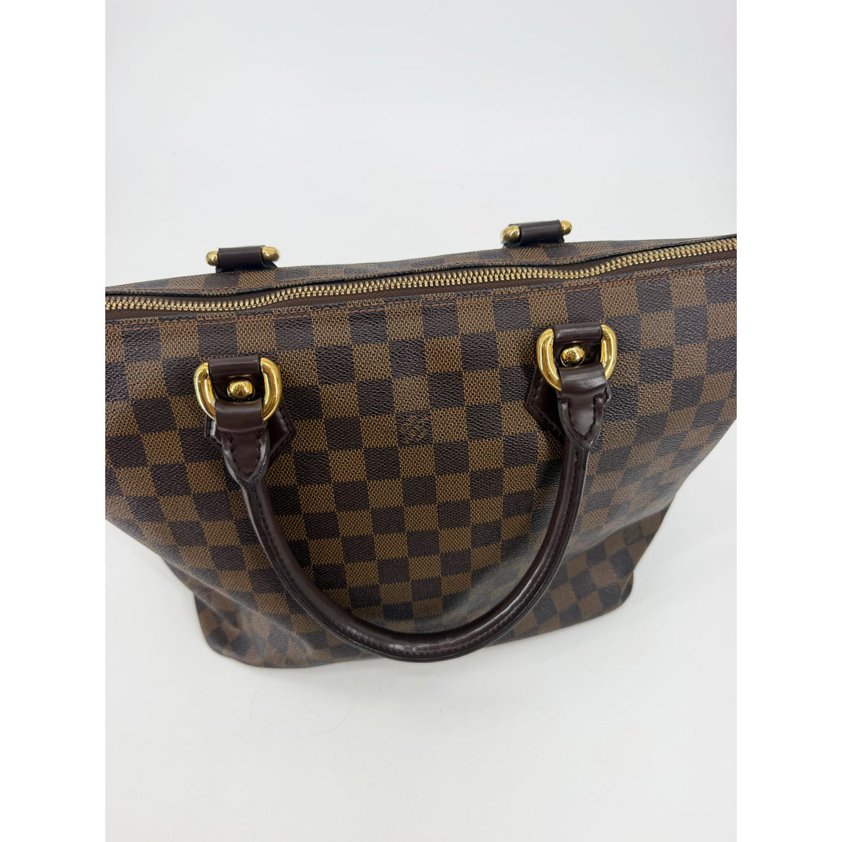 Louis Vuitton Damier Ebene Saleya Tote Brown