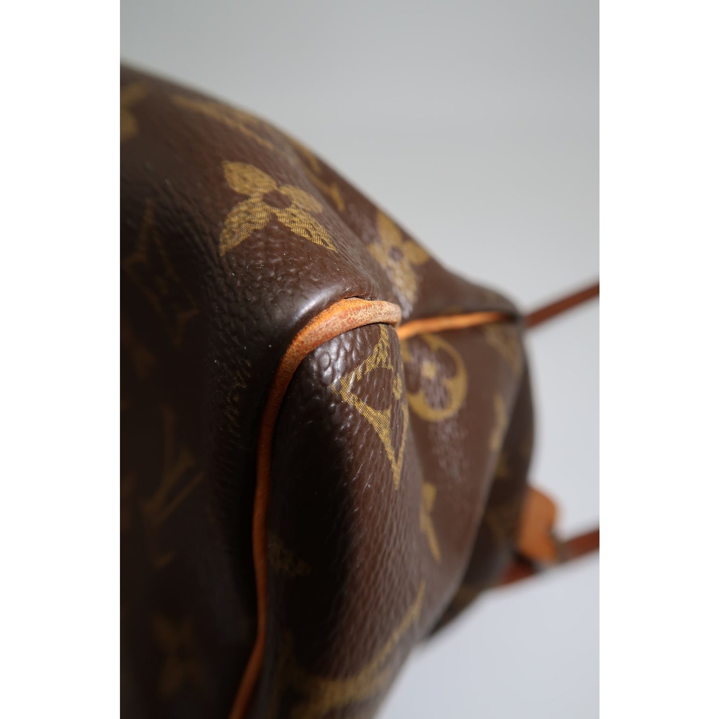 Vintage Louis Vuitton Leather Monogram Speedy Boston Hand Bag