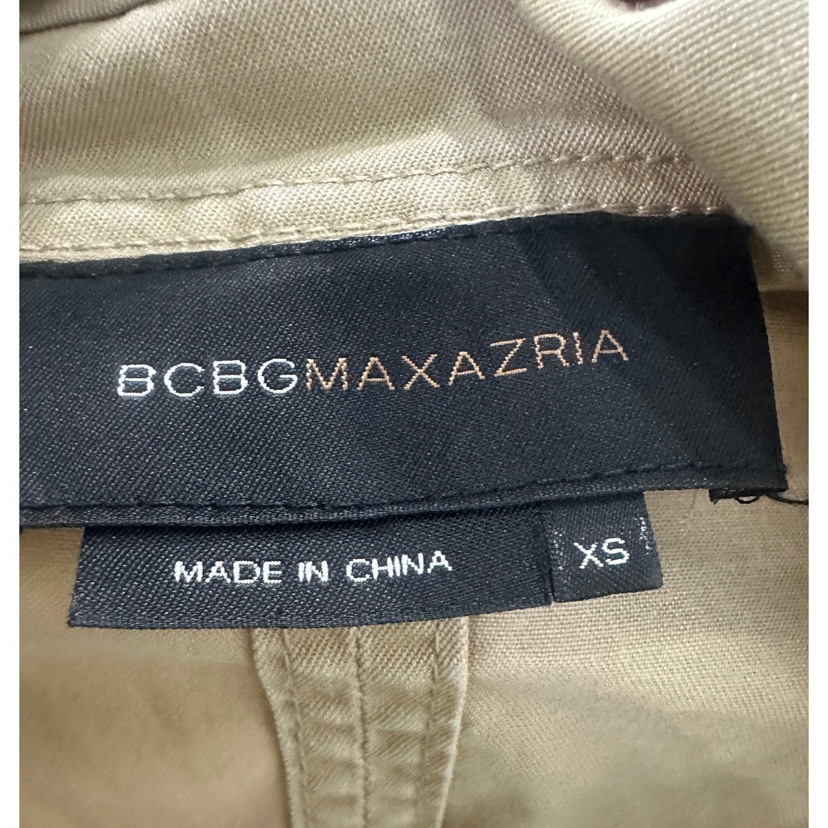 BCBGMAXAZRIA Long Sleeved Belted Wrap Blazer