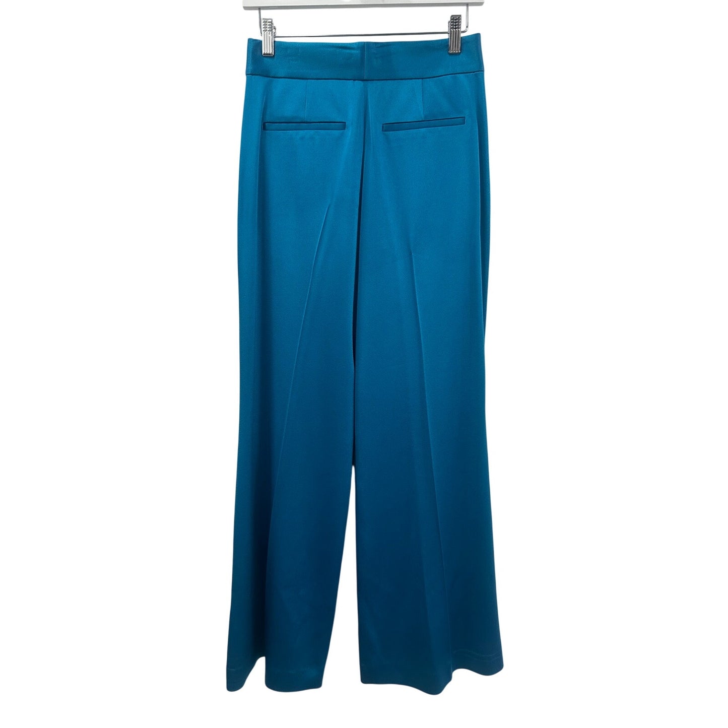 Alice + Olivia Denny Satin Blazer and Wide Leg Pants Set