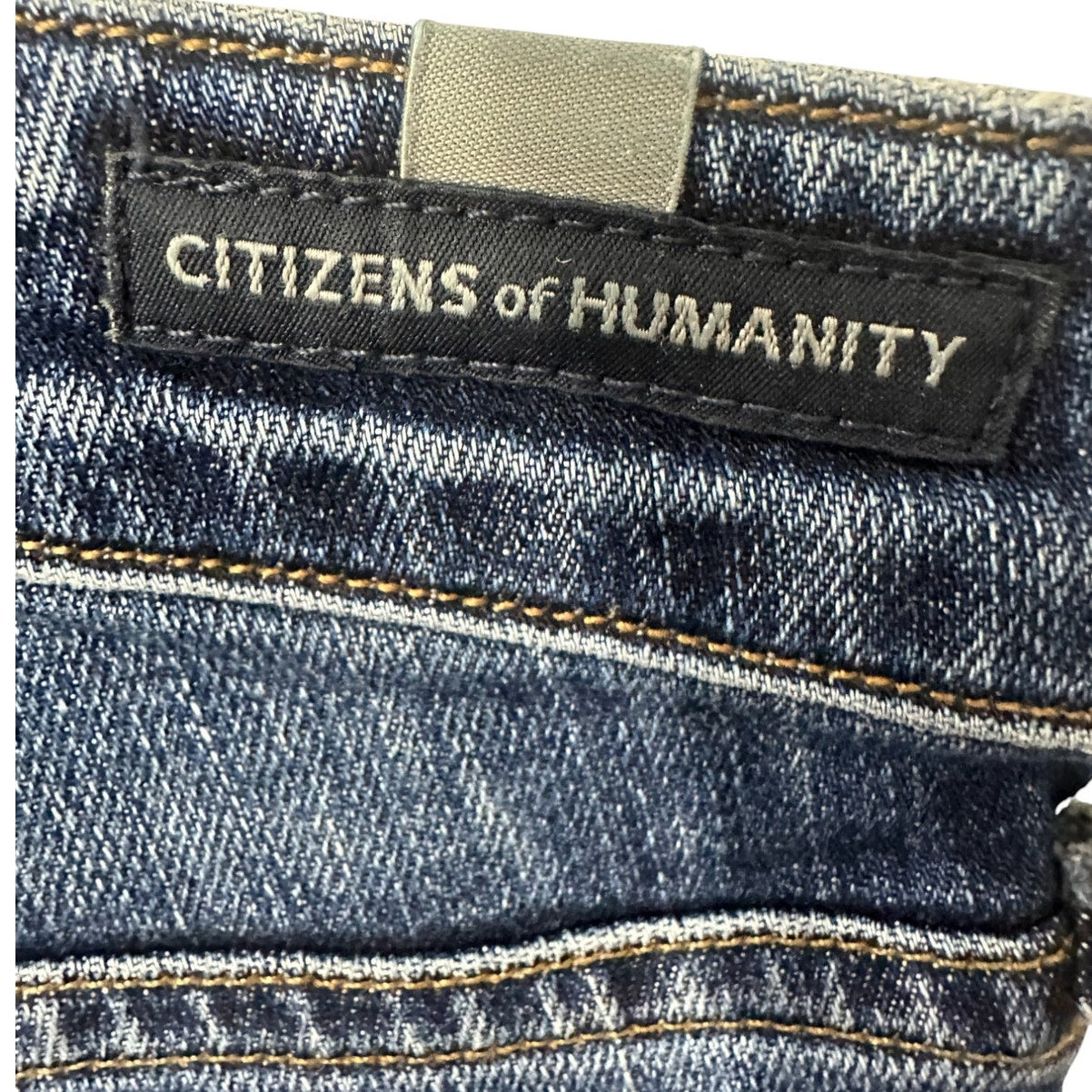Citizens of Humanity Racer Low Rise Skinny Jeans Patina Blue Women's