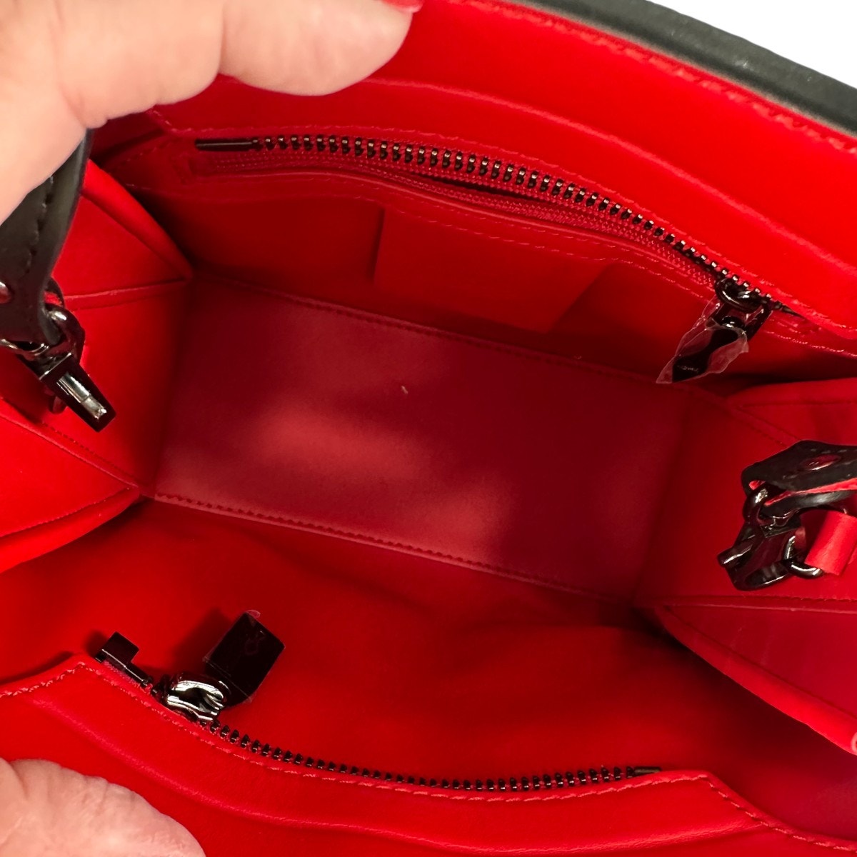 Christian Louboutin Leather Rockstud Paloma Mini Handbag
