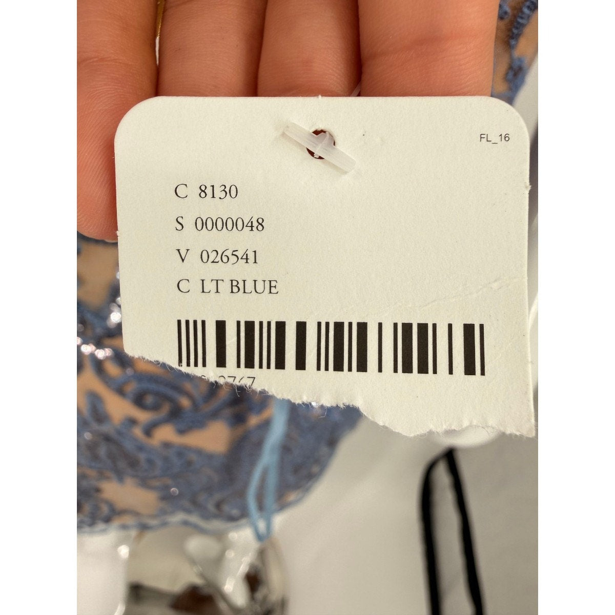 Free People Night Shimmers Mini Dress Blue Sequin Paisley Nude Women's Size 0