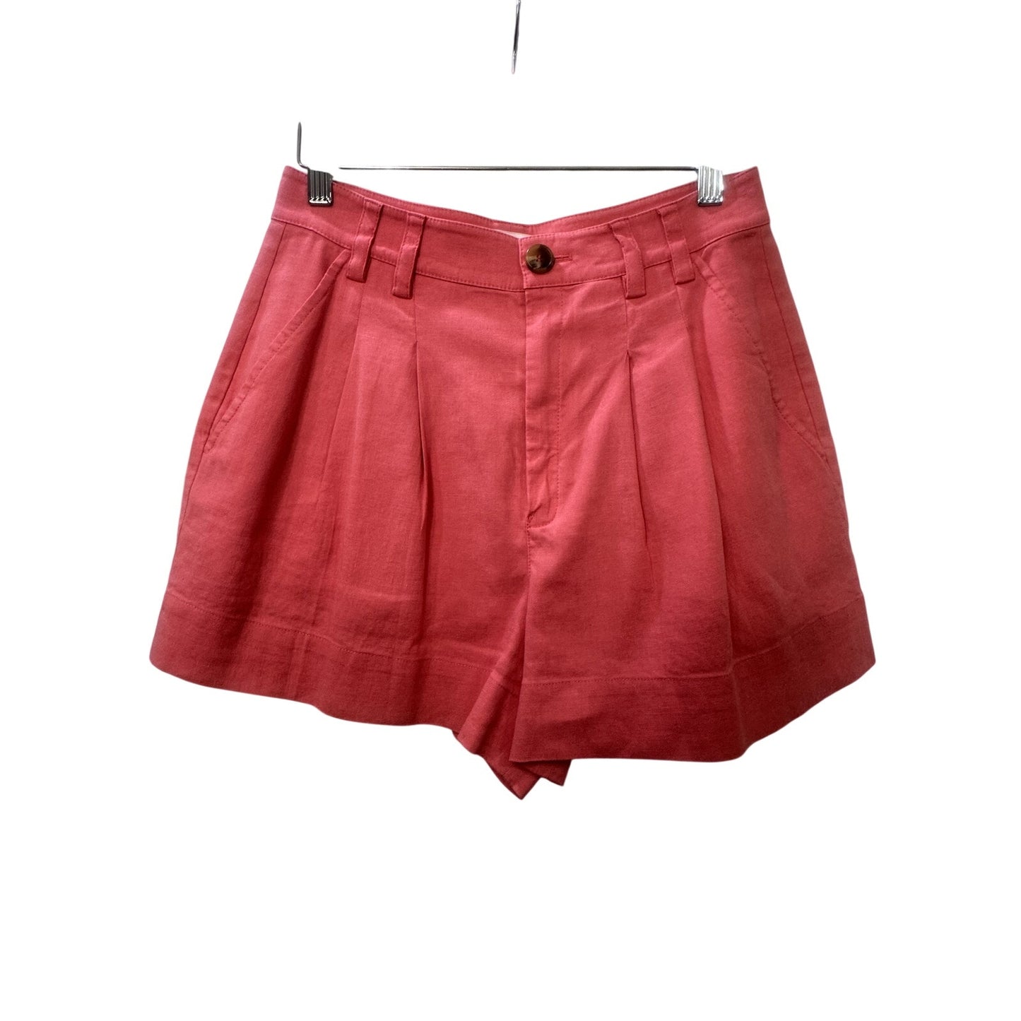 A.L.C. Linen Blend Mateo Mini Shorts