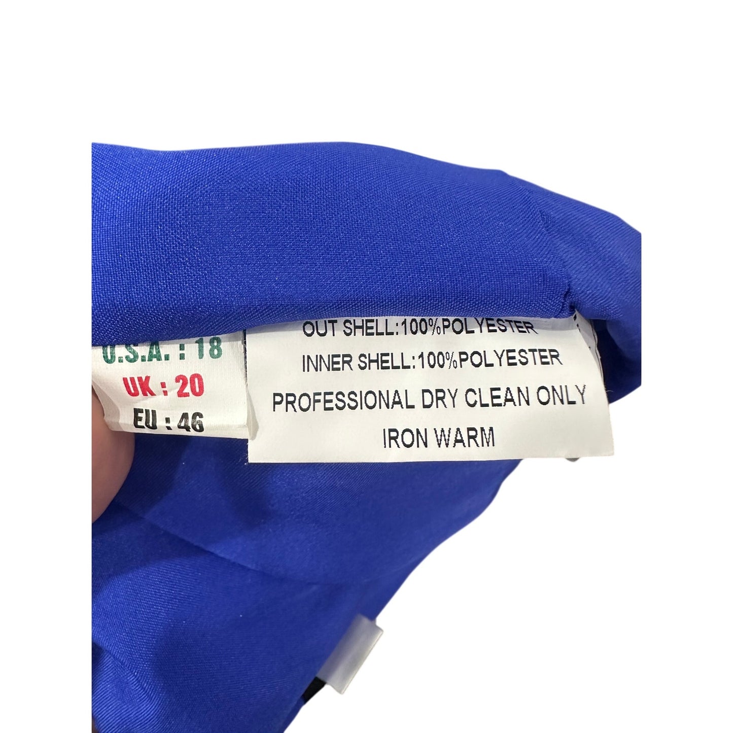 Belsoie Royal Blue Strapless Chiffon Ruched Formal Maxi Gown