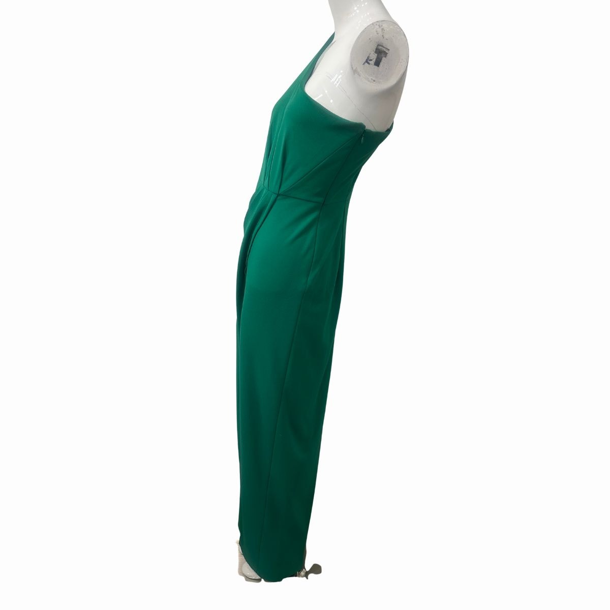 Calvin Klein One-Shoulder Ruched Waist Maxi Sheath Dress