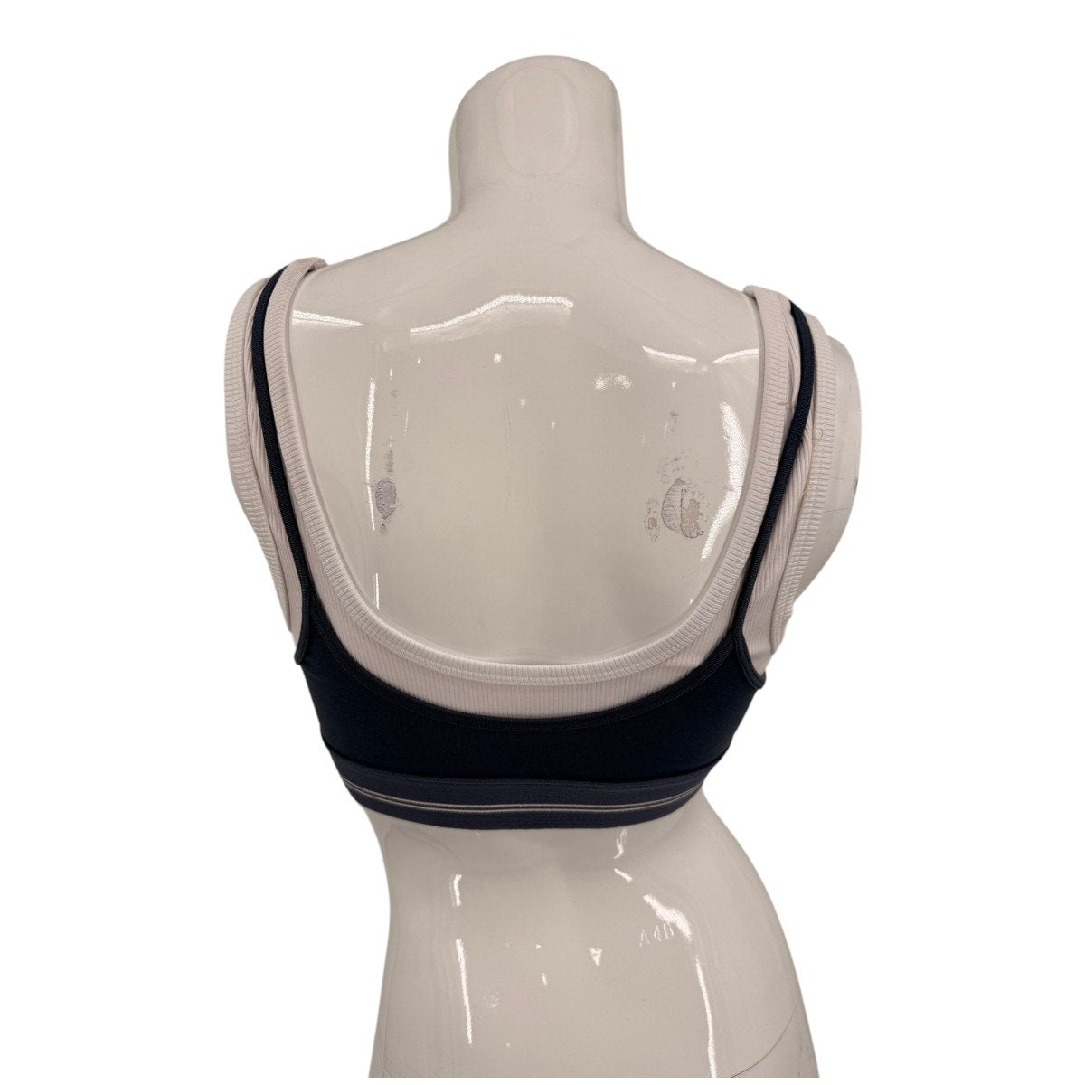 Alo Yoga Airbrush Better Together Athletic Bra Blue Women's Size S