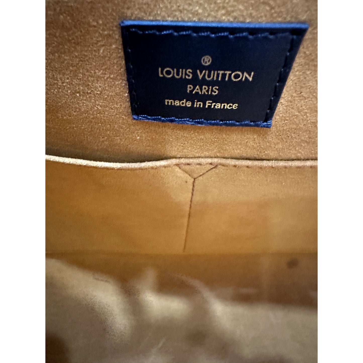 Louis Vuitton Leather Monogram OnTheGo GM Tote Bag Black