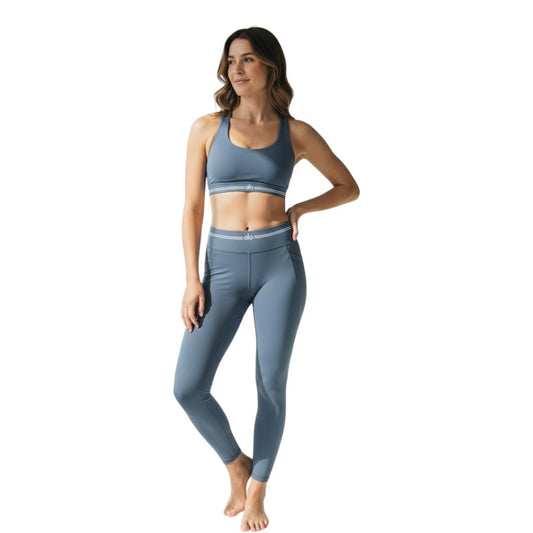 Alo Yoga Airbrush Better Together Athletic High-Waist Legging Blue