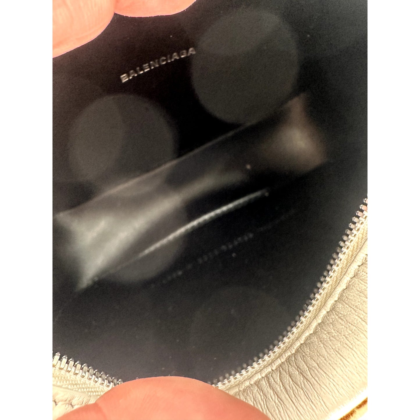 Balenciaga Leather Everyday Ville Crossbody Bag