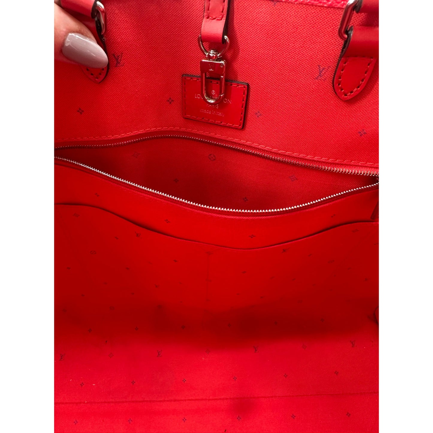 Louis Vuitton Leather Monogram Escale Onthego OnTheGo Tote Bag