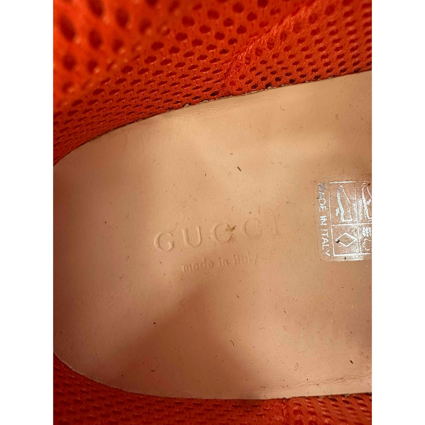 Gucci Leather Flashtrek Trainer Sneakers