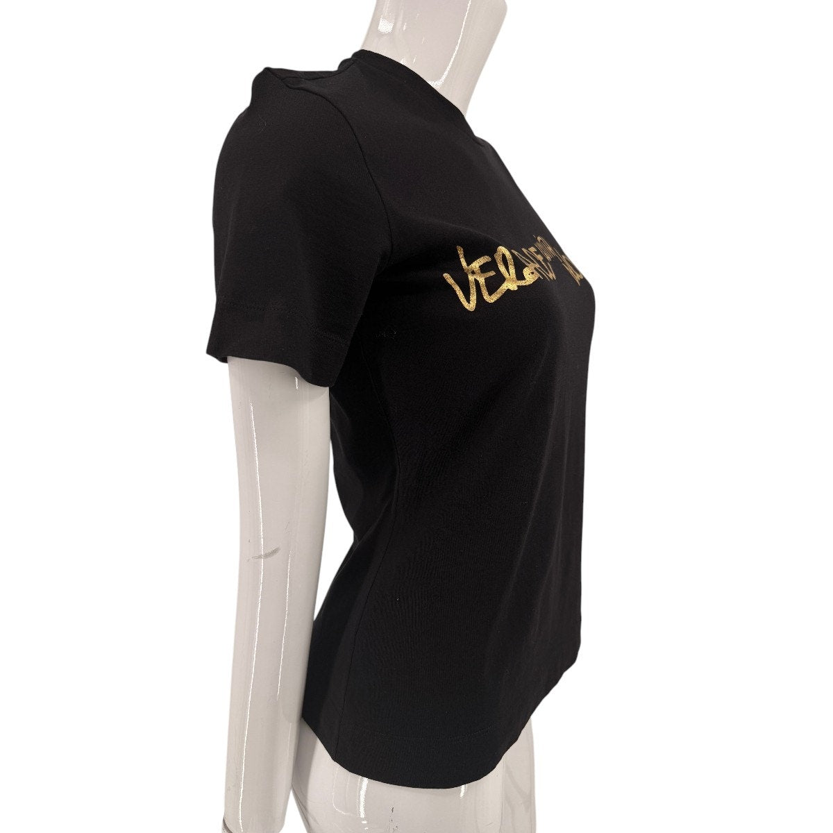 Versace Cotton Graphic Logo Versace With Love T-Shirt
