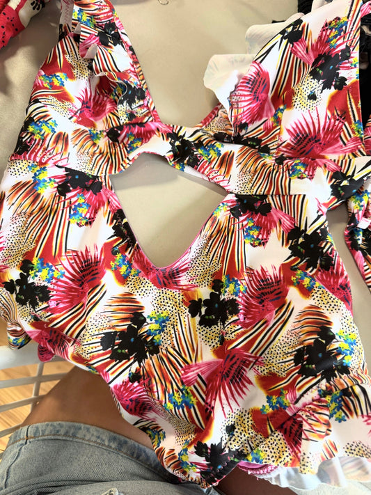 Kailani Print One Piece Bathing Suit