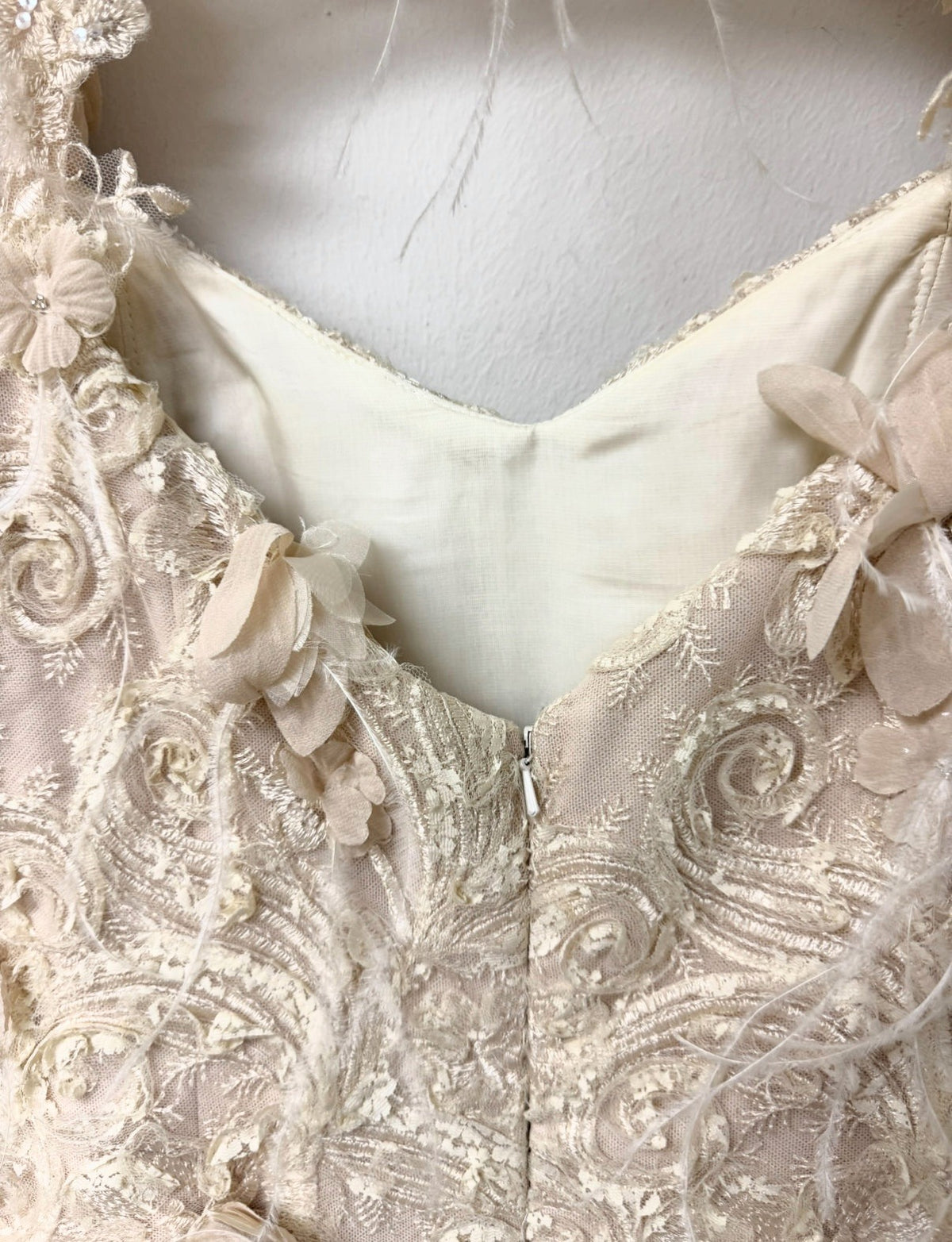 Custom made maxi floral dress
