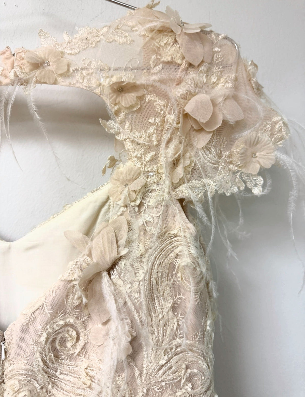 Custom made maxi floral dress