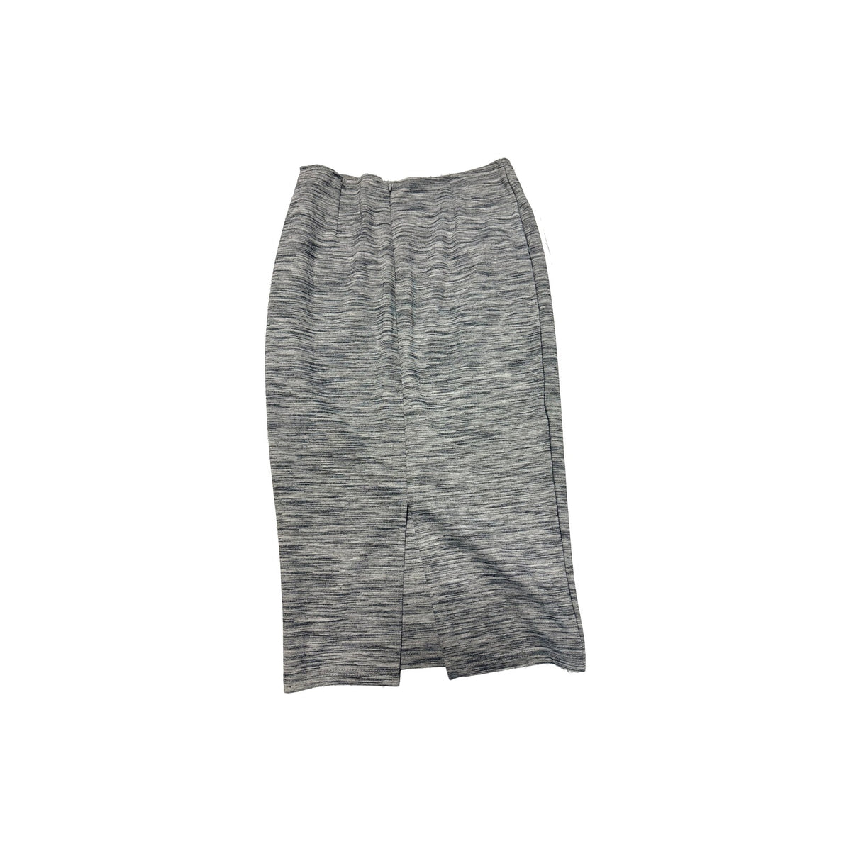 Olivaceous Grey Stretch Knee-Length Straight Pencil Skirt Women's Size Medium