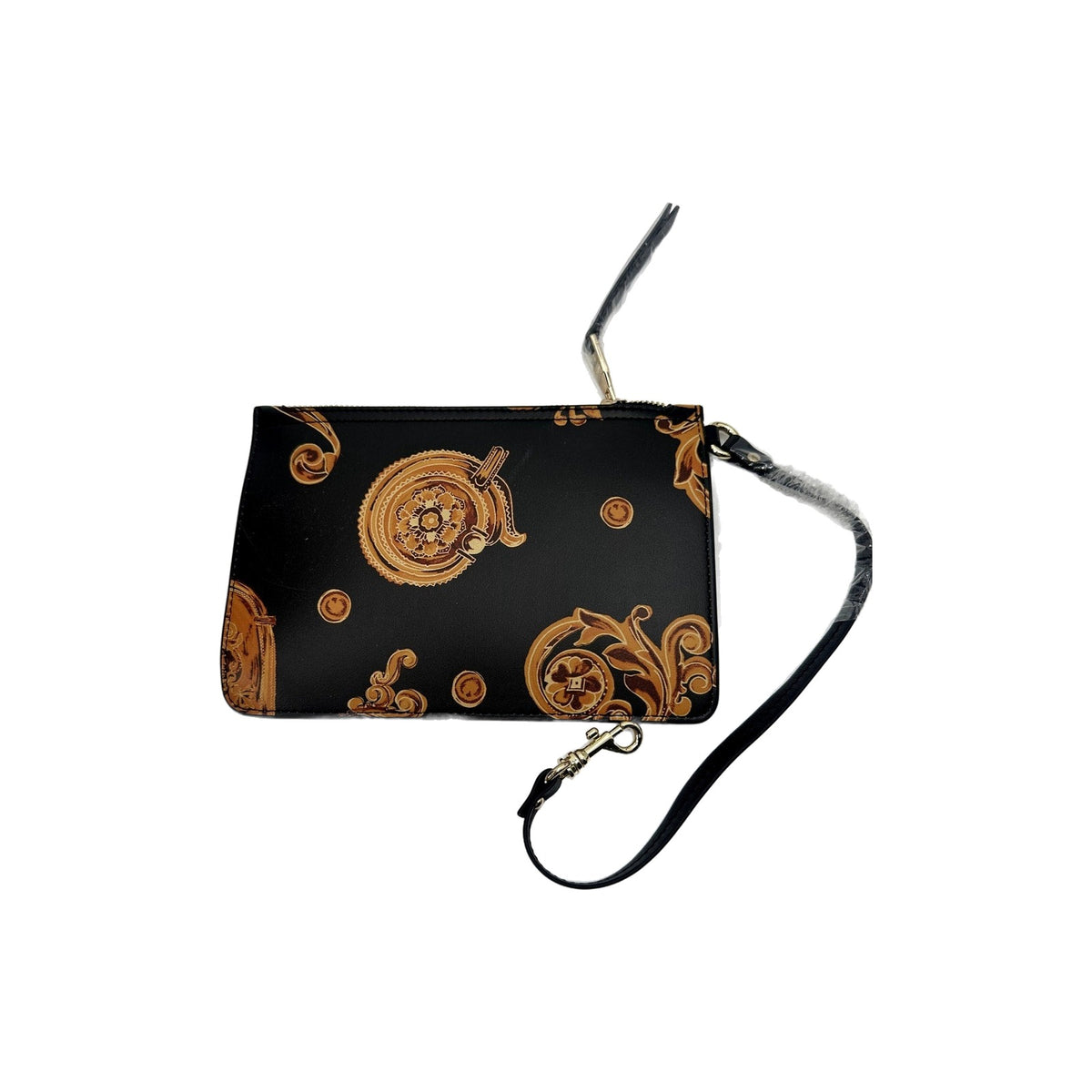 Versace Jeans Couture Faux Leather Graphic Print Reversible Tote Bag