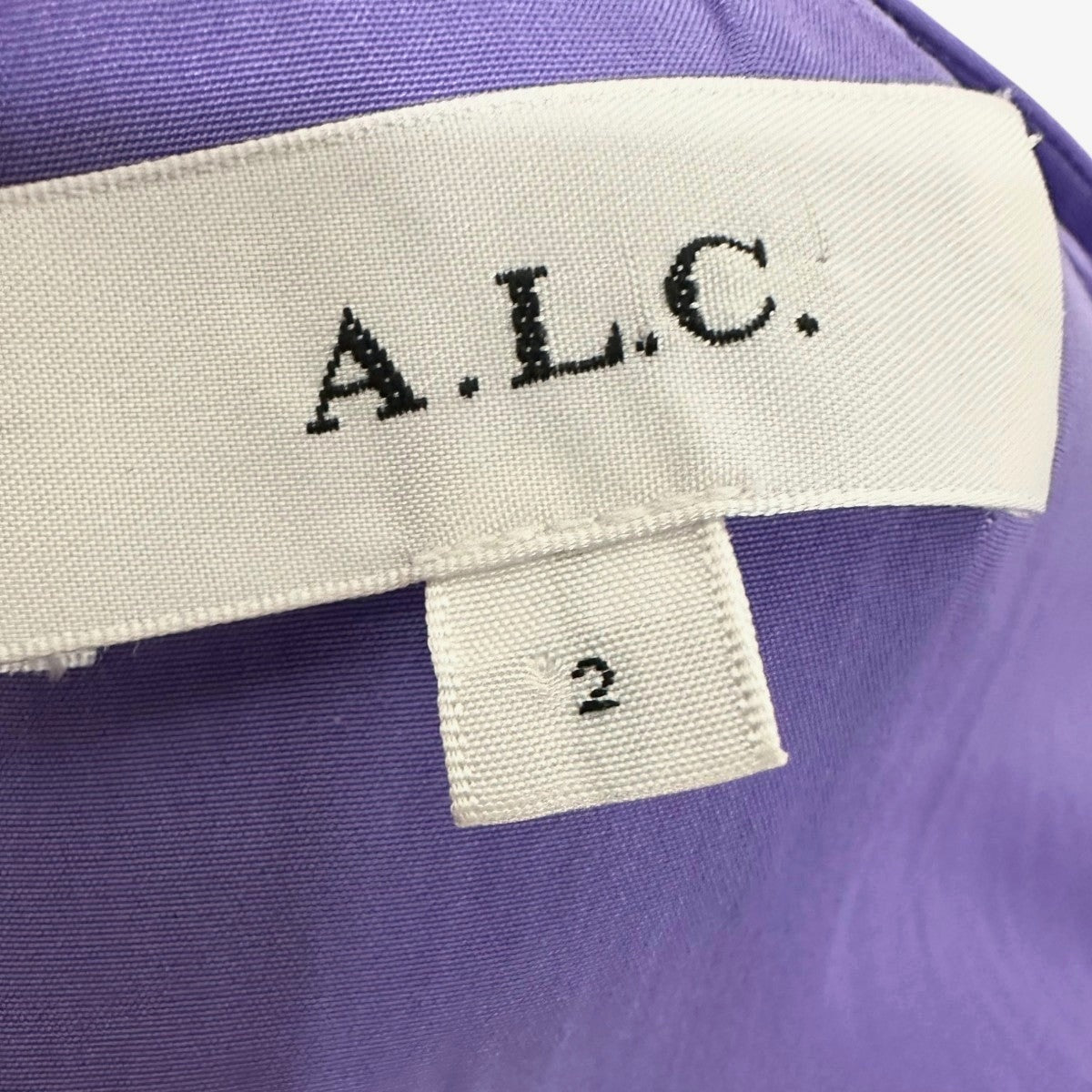 A.L.C. Satin Cut-Out Pleated Moira Maxi A-Line Dress Bellflower