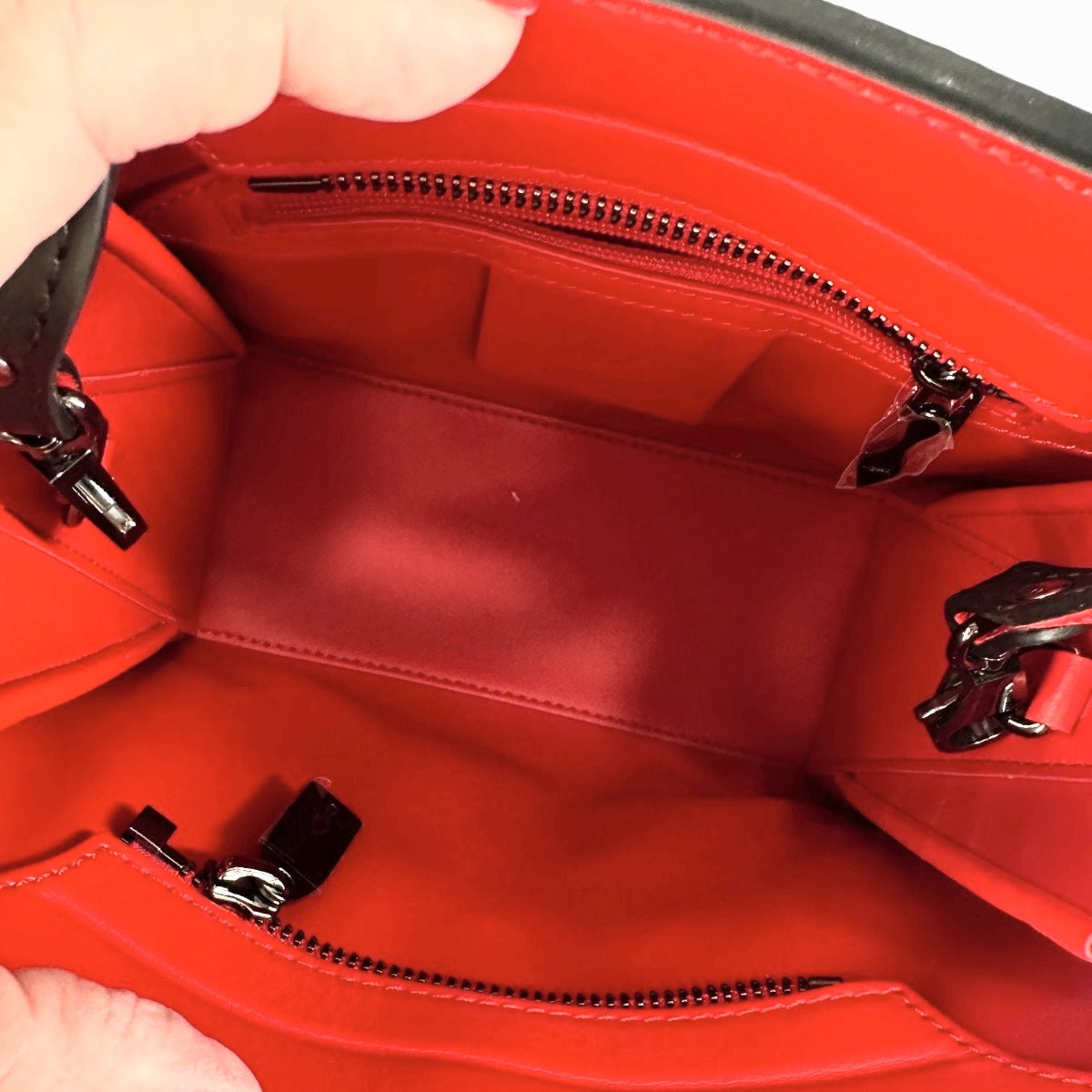 Christian Louboutin Leather Rockstud Paloma Mini Handbag