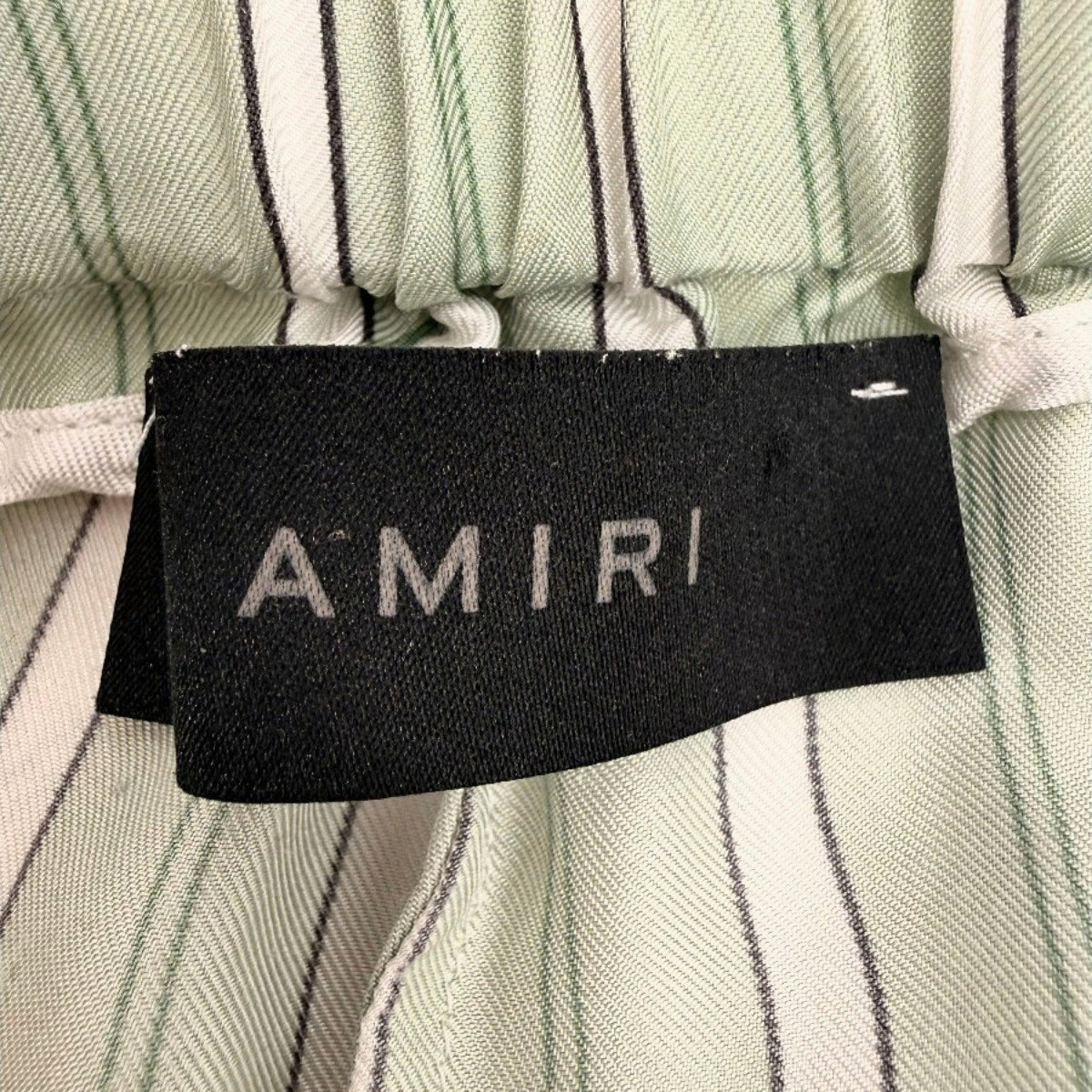 Amiri Silk Satin Logo Shorts