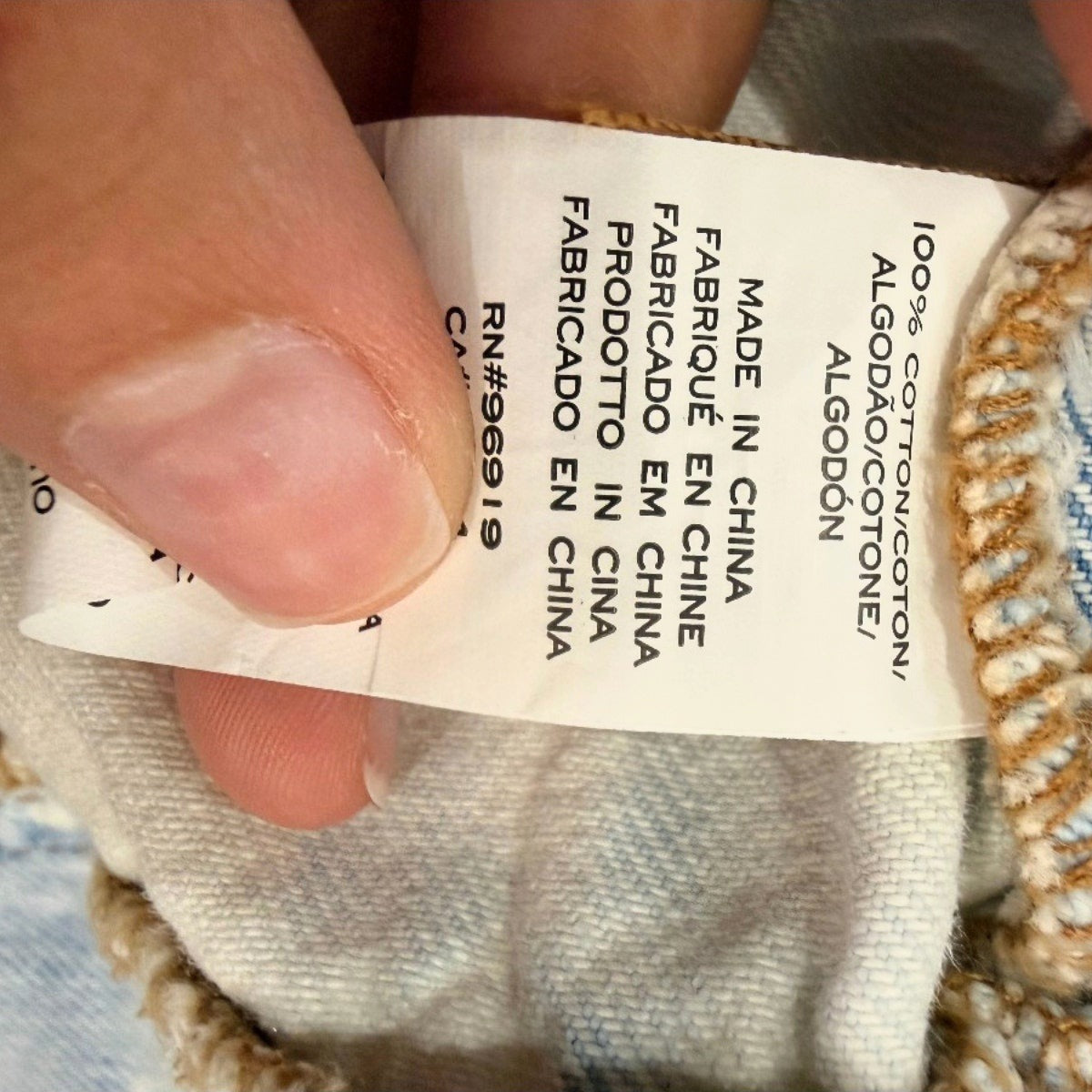Marc Jacobs Cotton Oversized Cropped Denim Jacket
