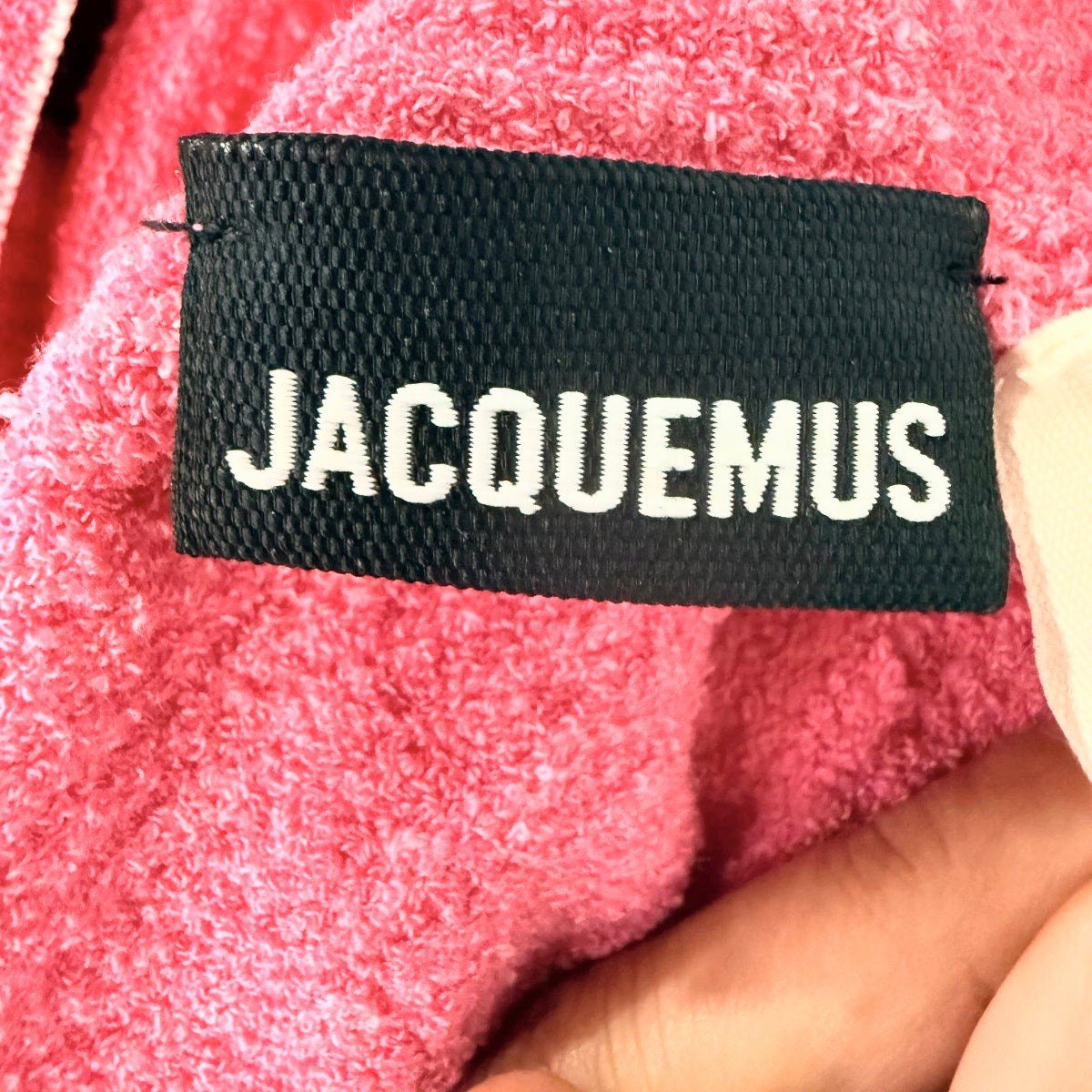 Jacequemus Cotton Blend Knit Le Haut Noué Knotted Sweater Vest